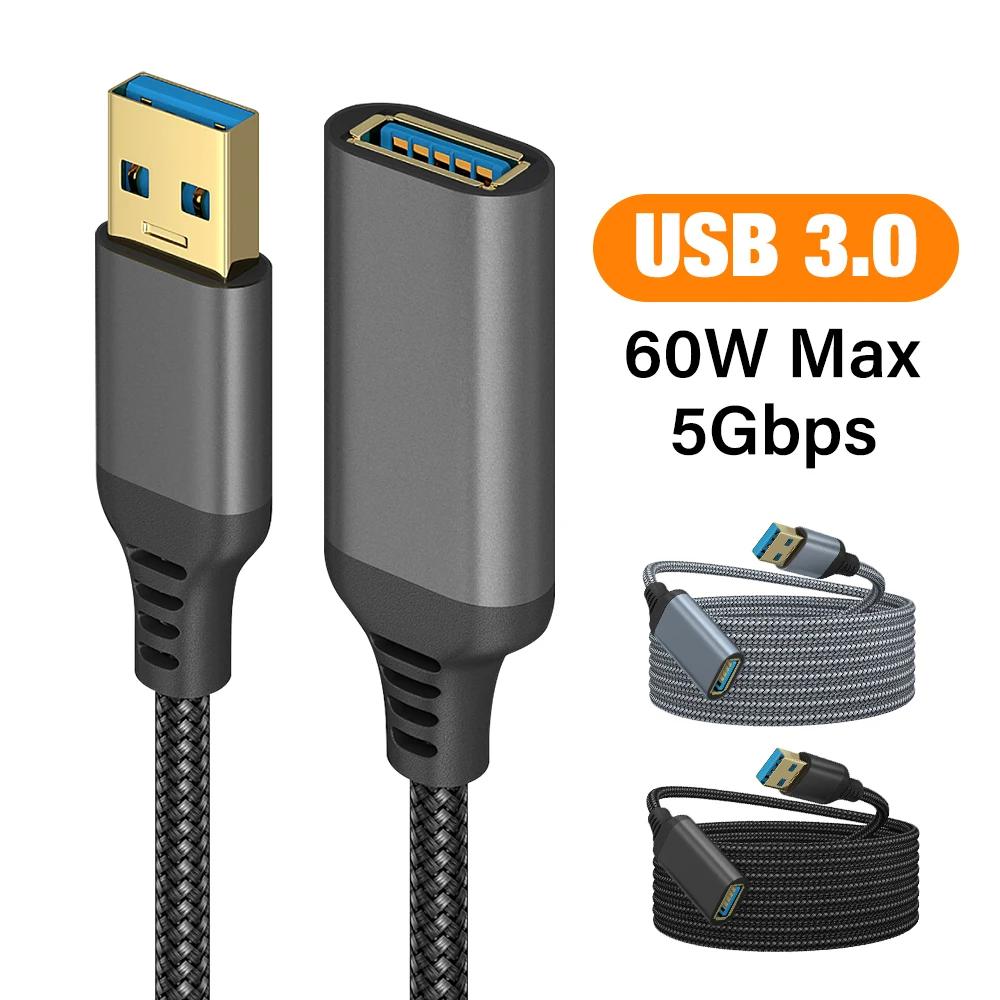 USB 3.0 ͽټ ̺ -  ڵ,  ӱ  ̺, ǻ ī޶ TV ̺, 0.5m, 5m, 60W